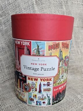 Cavallini And Co Vintage Puzzle - New York